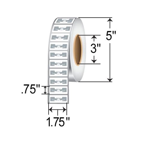 bt349 rfid inlay|Zebra 1.75 x 0.75 Thermal Transfer RFID Poly Label.